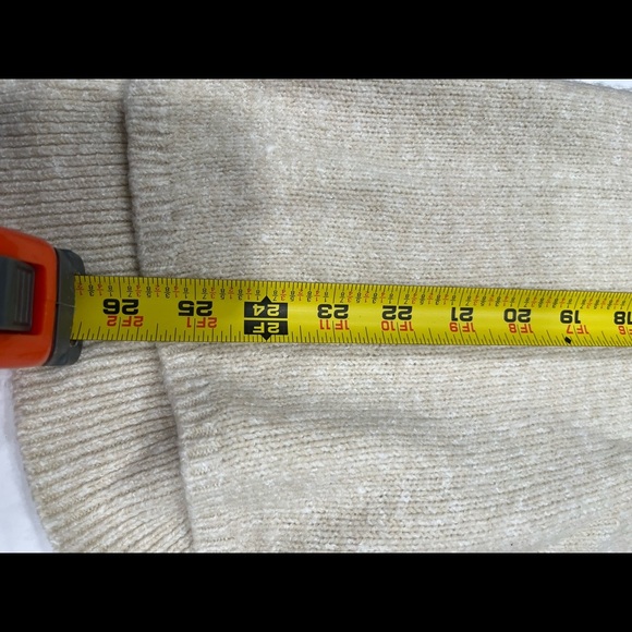 DKNY cream cowl neck sweater - Picture 7 of 7